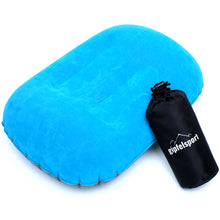 Camping Kissen, Reisekissen zum Aufblasen, blau Lade das Bild in den Galerie-Viewer, Camping Kissen, Reisekissen zum Aufblasen, blau