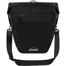 Fahrradtasche für Gepäckträger - 100% wasserdicht Schwarz Lade das Bild in den Galerie-Viewer, Fahrradtasche für Gepäckträger - 100% wasserdicht Schwarz