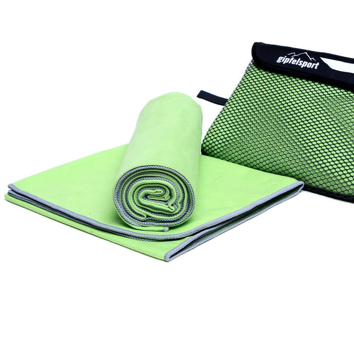 Fitnesshandtuch aus Mikrofaser - Fitness Handtücher für Sport Grün