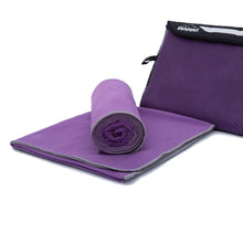 Fitnesshandtuch aus Mikrofaser - Fitness Handtücher für Sport Lila Lade das Bild in den Galerie-Viewer, Fitnesshandtuch aus Mikrofaser - Fitness Handtücher für Sport Lila