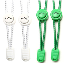 Elastische Schnürsenkel, 2 Paar Lade das Bild in den Galerie-Viewer, Elastische Schnürsenkel, 2 Paar