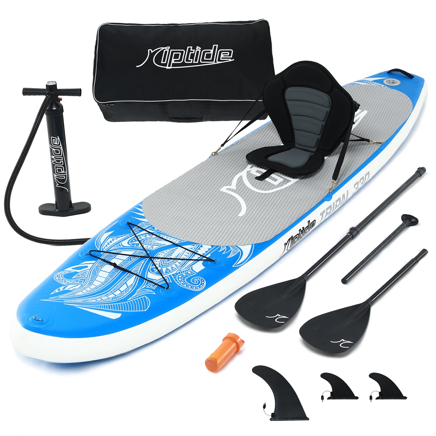 SUP Board Kajak Paddel - Stand Up und mit Paddle Sitz