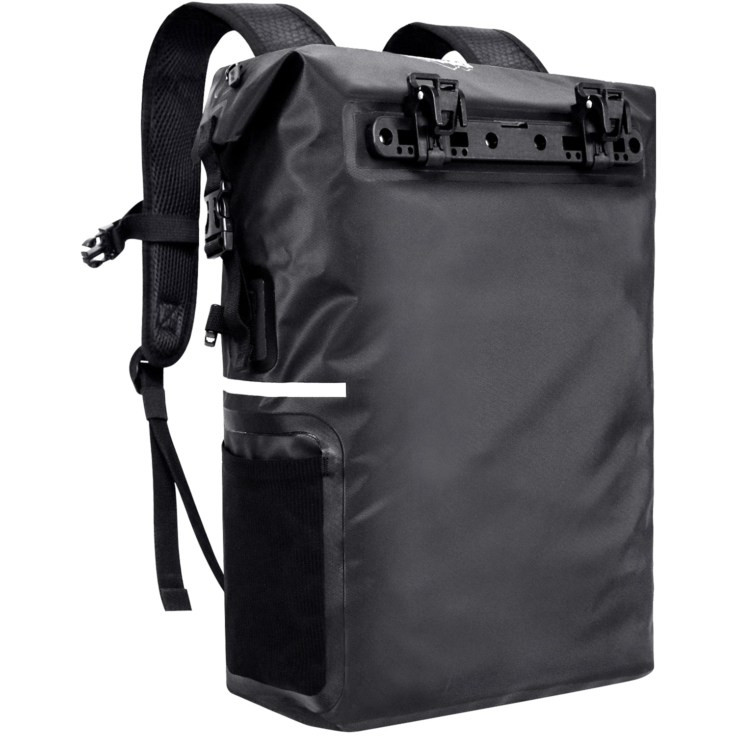 Fahrradtasche mit Rucksack