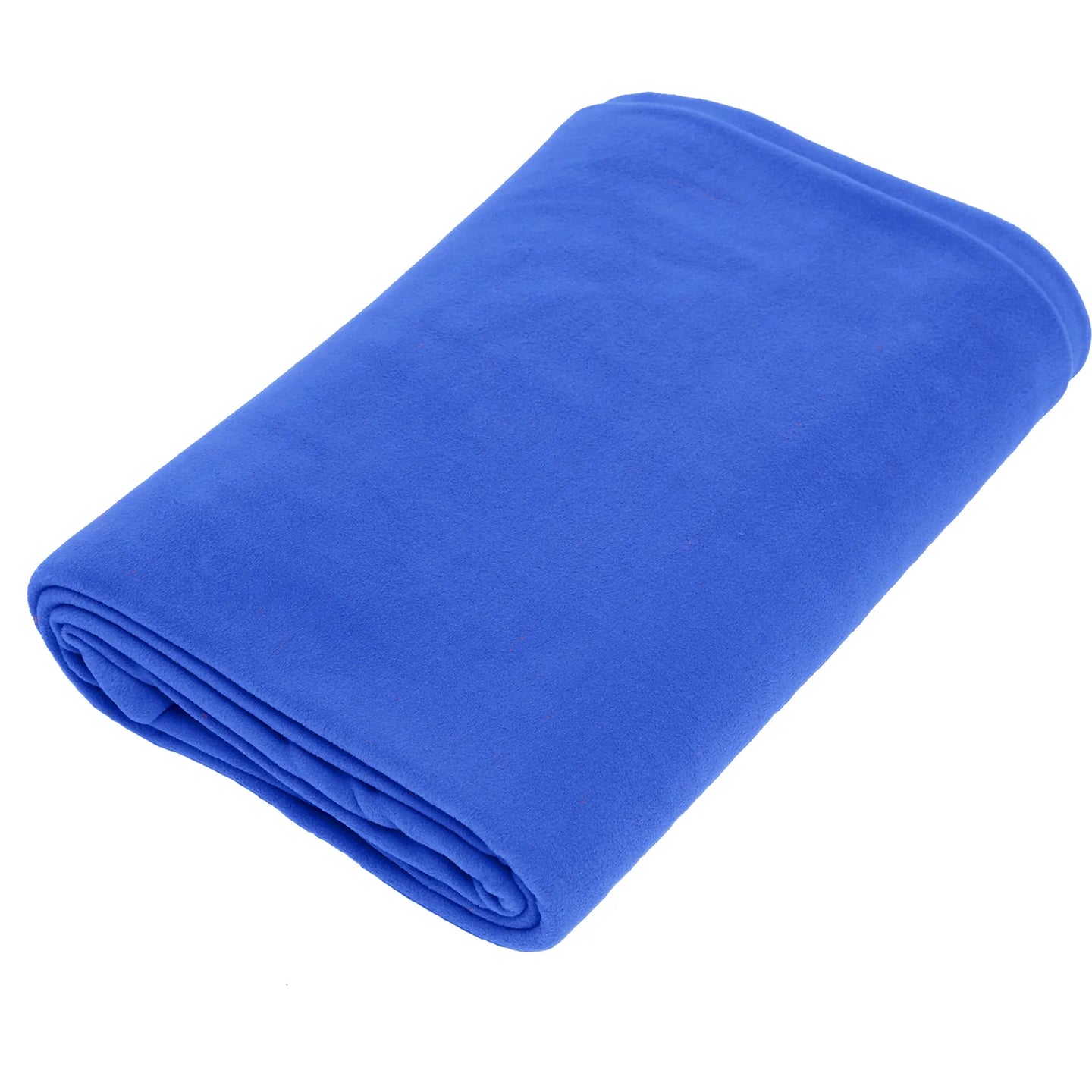 Fleece Schlafsack & Camping Decke, blau
